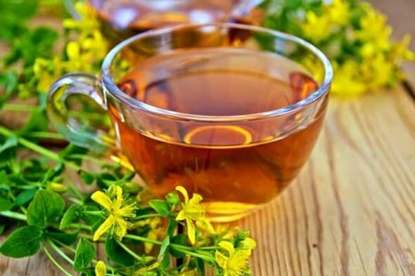 An infusion based on St. John's wort will help eliminate potency problems. 